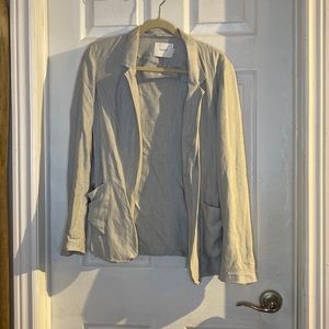 Aritzia; Talula light grey blazer